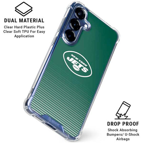 NFL New York Jets Breakaway Galaxy S25 Clear Case